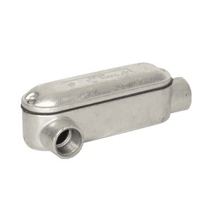 Launch 3: 2" Rigid Galvanized Threaded LR Conduit Body, with Cover & Gasket