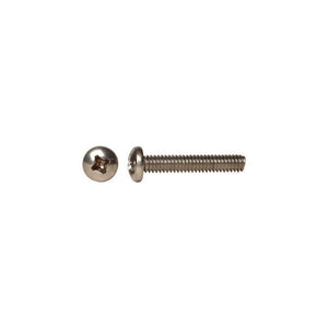 12-24 x 1/2" Pan Head Machine Screws, Full Thread, Phillips