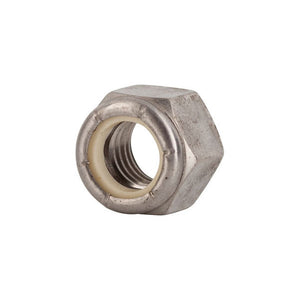 1/4" Stainless Steel Nylon Lock Nut