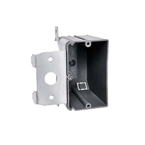 1-Gang PVC ADJ Outlet-Box, 21 cu in, 3.65" x 2.25" x 3.32"