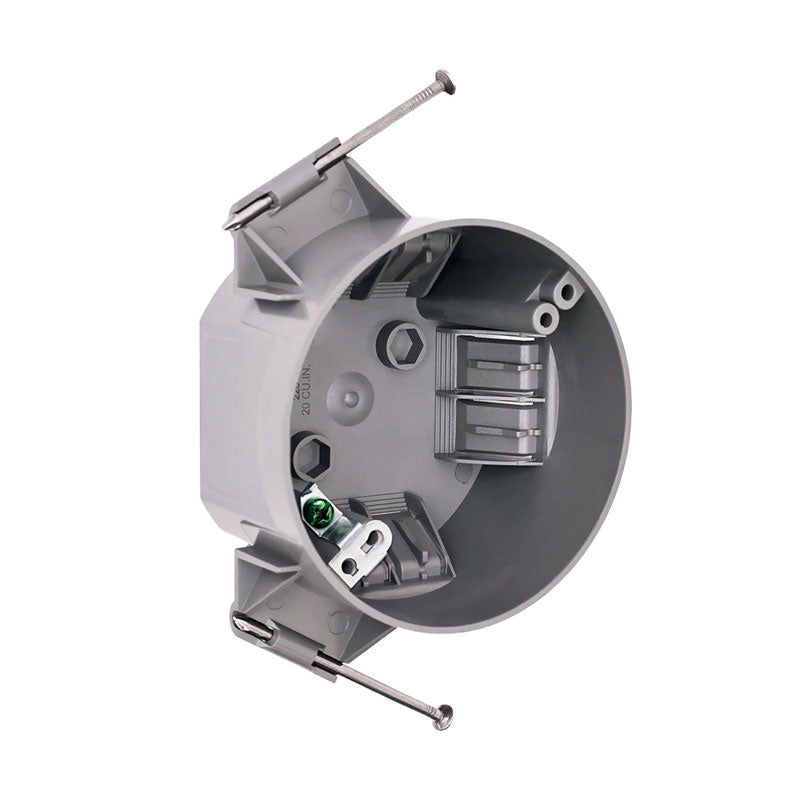 L3-NWCB-214D-NG PVC New Work Ceiling Box, 2-1/4