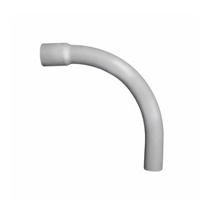 4" PVC 90 Degree Elbow, Sch. 40, 16" Radius, Bell End
