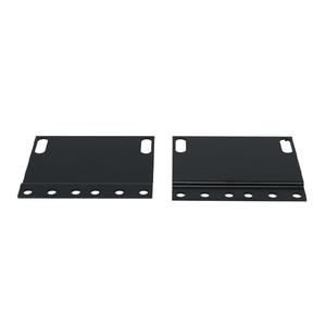 19" Rack Extender Adapter to 23" Rack, Panel Height 3.5", Smooth Black Steel Finish (Packaged in a Pair)