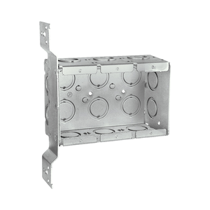 3-Gang Switch Box, 2-1/2" Deep Welded (11) 1/2" & (11) 3/4"