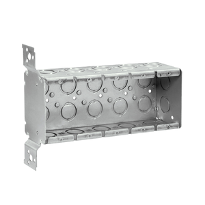 5-Gang Switch Box, 2-1/2" Deep Welded with FB Bracket