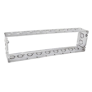 7-Gang Welded Switch Box Extension Ring, 2-1/2" Deep, (22) M