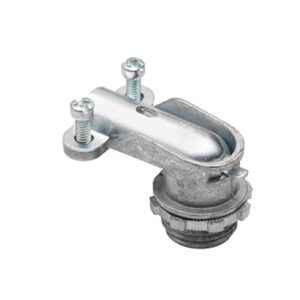 1" 90 Degree Squeeze Connector, Zinc Die Cast