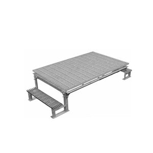 Galvanized Steel Step Over, 72" OD