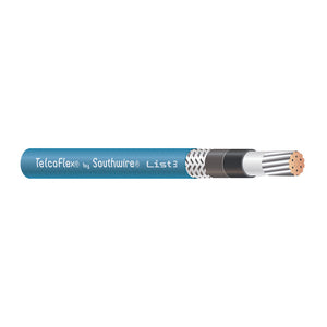 Telcoflex List 3, #10 Blue - Per Foot