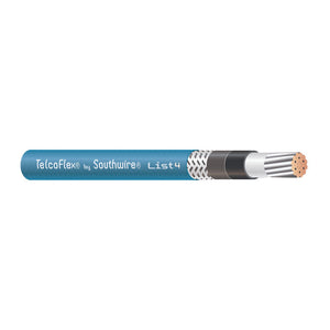 Telcoflex List 4, #6 Blue - Per Foot