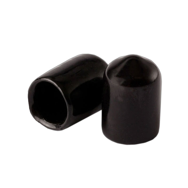 Protection Cap For Sharp Steel Rods L3-VSC-38-B-EA Black Threaded Rod Caps | Protective End Caps for Rods ...