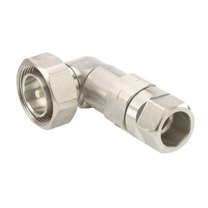 CommScope: 7/16 DIN Male Right Angle Positive Stop for 1/2"