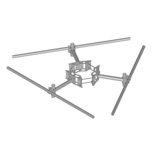 CommScope: Monopole Co-Location T-Frame Kit, 12" to 50" OD,