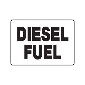 Accuform: 7 X 10 Diesel Fuel Sign