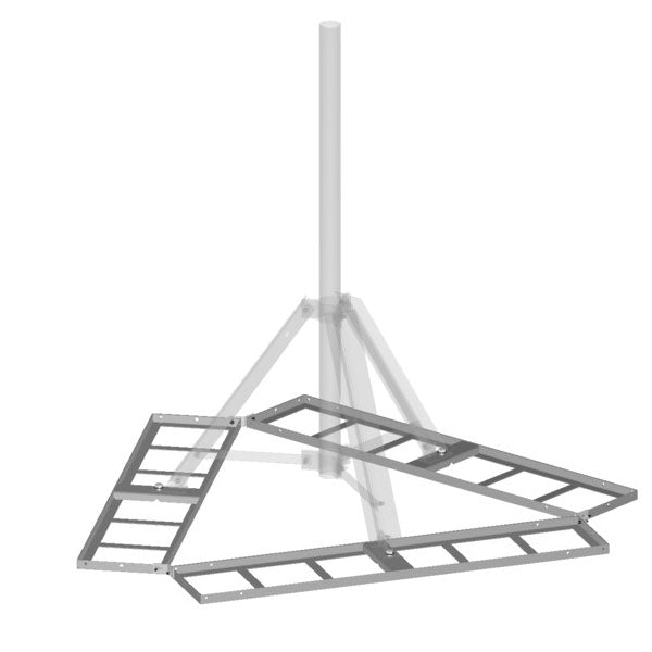 CommScope: Non-Penetrating Roof Sled for Tripod Mounts | Launch 3