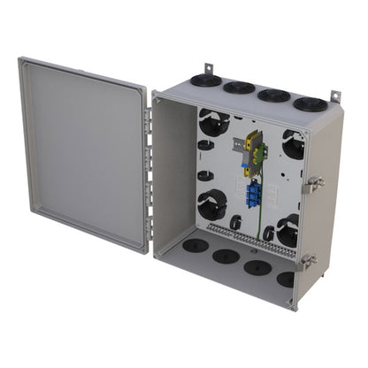 ViaPhoton: Outdoor Demarcation Enclosure, 12 Fiber, LC Duple