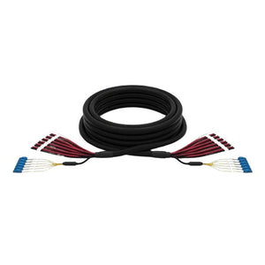 viaPhoton: Hybrid Fiber Trunk 24SMF 12 10AWG 180ft Length