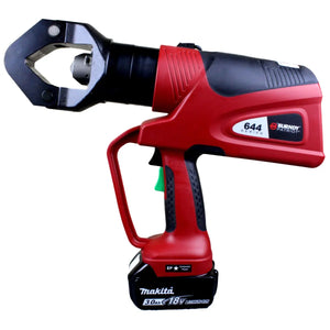 Burndy: 11T Dieless Latch Head Battery Crimper, Hard Case, 3Ah Makita Batteries