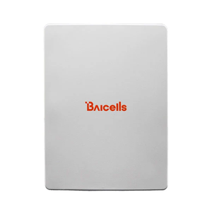 Baicells: Nova 430H Outdoor TDD eNB – LTE Release 15, 4x250mW (24 dBm), 1 FE/GE, PoE++, 3.5 GHz (3550 MHz–3700 MHz), B48, Built-in Antenna