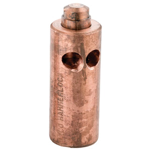 nVent: ERICO Hammerlock Ground Clamp, Copper-bonded, Copper,