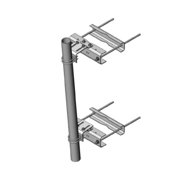 PML-SU4-63 CommScope: Large Leg Universal Sliding Pipe Mount Kit, 4.5 ...