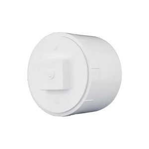 Charlotte Pipe: 8" PVC DWV Female Adapter with Cleanout Plug