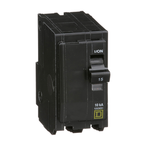 Square D: Miniature Circuit Breaker, 120/240 VAC, 15 A, 10 k