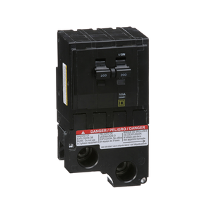 Square D: QO Miniature Circuit Breaker, 200A, Plug-In, 10kA,