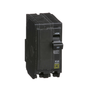 Square D: QO Series, type QO, 2P, 1PH, 50A, 120/240V, 10kA@2