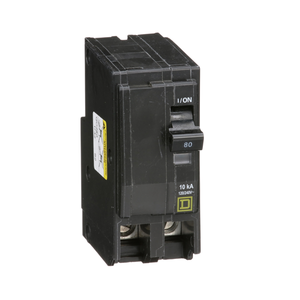 Square D: Mini Circuit Breaker, QO, 80A, 2 Pole, 120/240 VAC