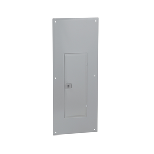 Square D: QO Load Center Cover with Door, Flush Mount, 42 Max. 1 Pole Breakers