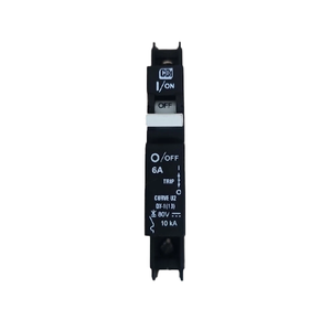 CBI: 13mm Wide, 6A 80VDC, Din Mount, 10KAIC