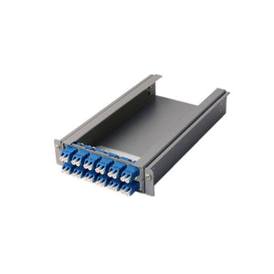 Raycap: Patch Panel Pass Thru Module w/12 Duplex LC Couplers