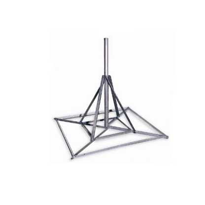 Rohn: JRM27510 Non-Penetrating Roof Mount with 2-7/8" OD x 10ft Mast