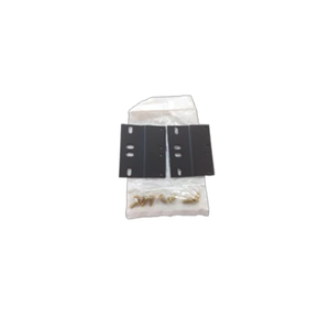 Rack Adapter, 3 RU, 19" to 23" with Isolation Pads, Gray