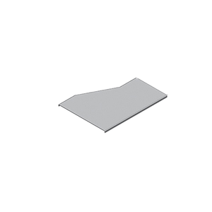 Cope: 18" to 12" W Aluminum Cover Right Hand Reducer Flat Fl