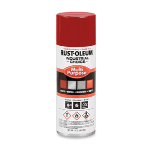 Rust-Oleum: Industrial Spray Paint - OSHA Safety Red