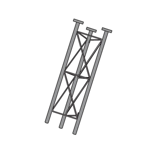 Rohn: SB65GH 5ft Short Base Section for 65G Towers