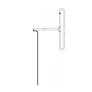 Sinclair Technologies: 1 dipole, 2/2.5 dBd, field adjustable, black anodized, 138-174 MHz