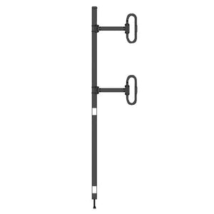 Sinclair Technologies: 2 dipole 5.5 dBd, offset, N-Male, welded, ABK, HD, 406-512 MHz