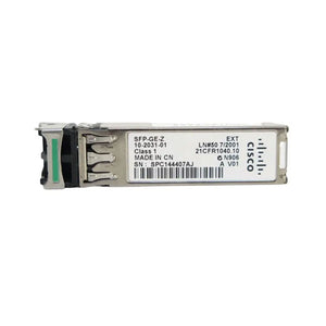 Cisco: 1000BASE-ZX SFP 1550nm 80km DOM Transceiver