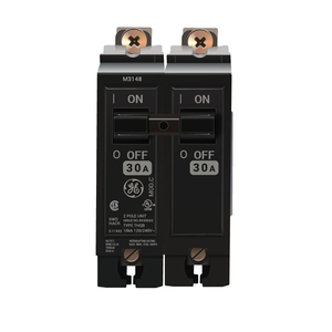 GE: 2 Pole 30 Amp Bolt-On Breaker