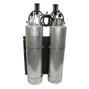 Sinclair Technologies: Combiner, 2 CH, 7" cavities, single stage isolator, 132-150 MHz