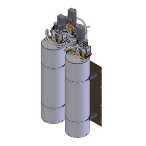 Sinclair Technologies: Combiner, 3 CH, 7" cavities, dual stage isolator, 132-150 MHz