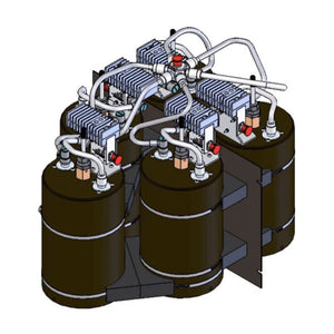Sinclair Technologies: Combiner, 5 CH, 7" cavities, 406-440 MHz