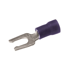 Burndy: Vinyl Locking Fork Terminal For 16 - 14 AWG