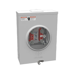 Millbank: 4-Jaw Ringless Meter Socket, 200A, 1 Position, No