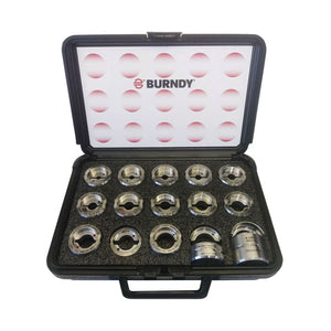 Burndy: Stainless Steel U-Die Kit for Copper Connectors #6 A