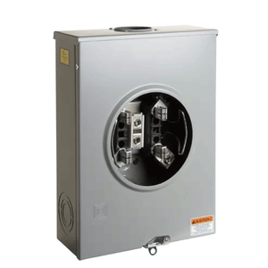 Square D: 200 Amp Ringless Overhead or Underground Steel Met