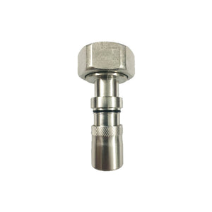 JMA: DIN Male Connector for 1/4" Superflexible Cables